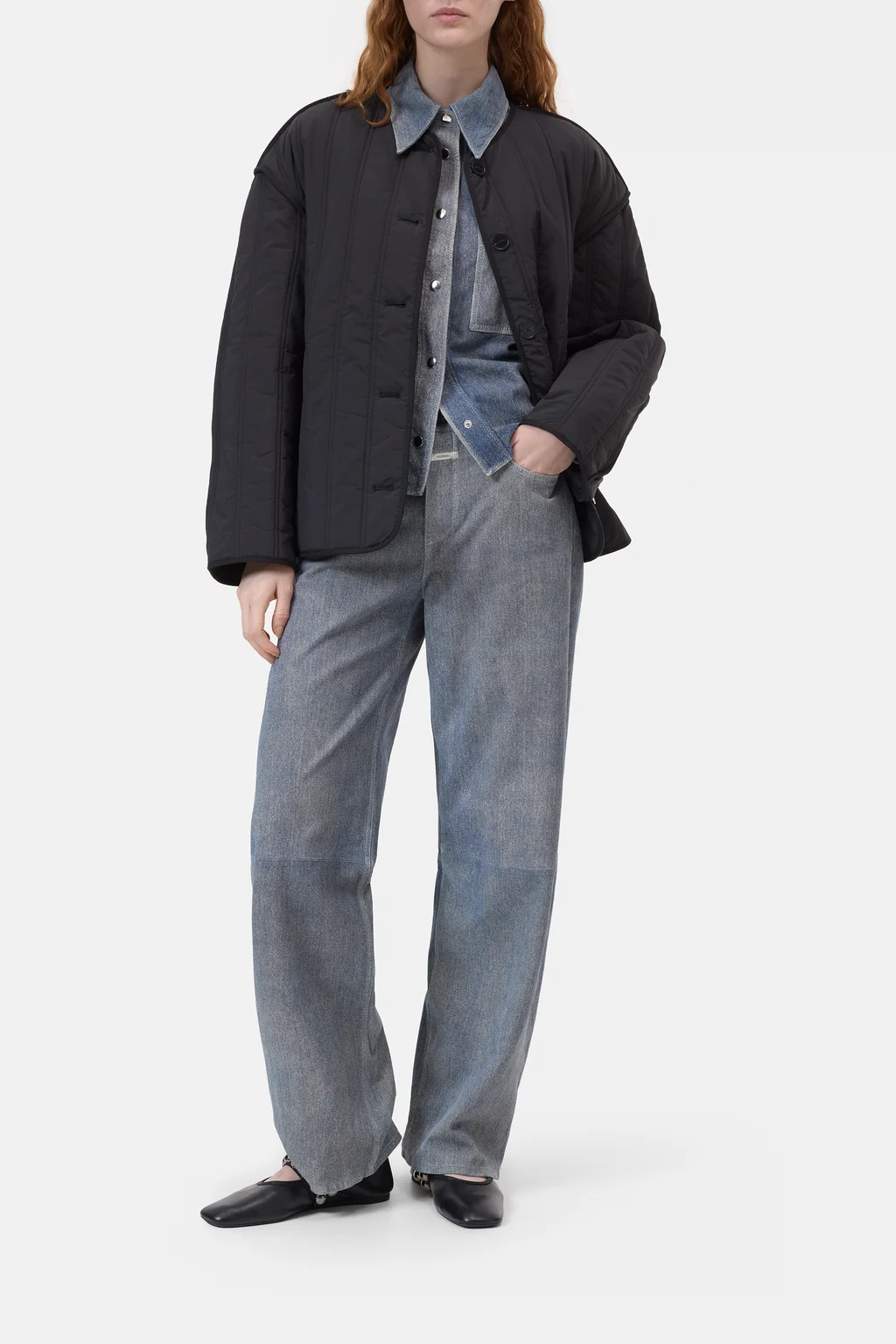 Steppjacke aus recyceltem Nylon