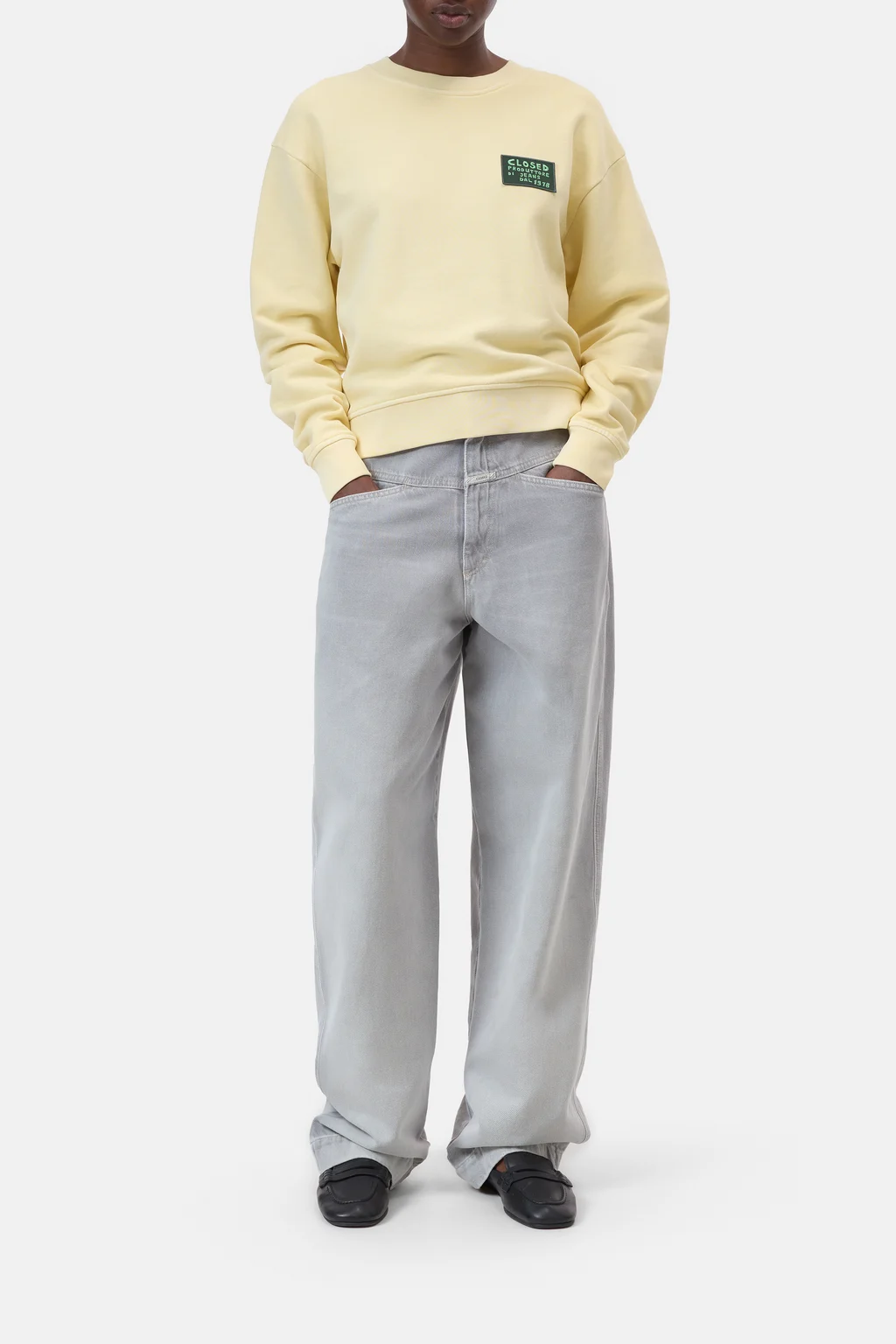 Crewneck-Sweatshirt aus Bio-Baumwolle