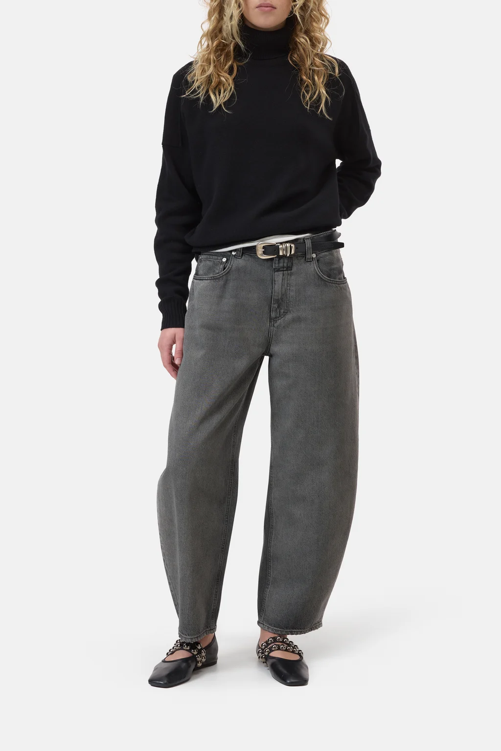 Rollkragenpullover aus Merinowolle