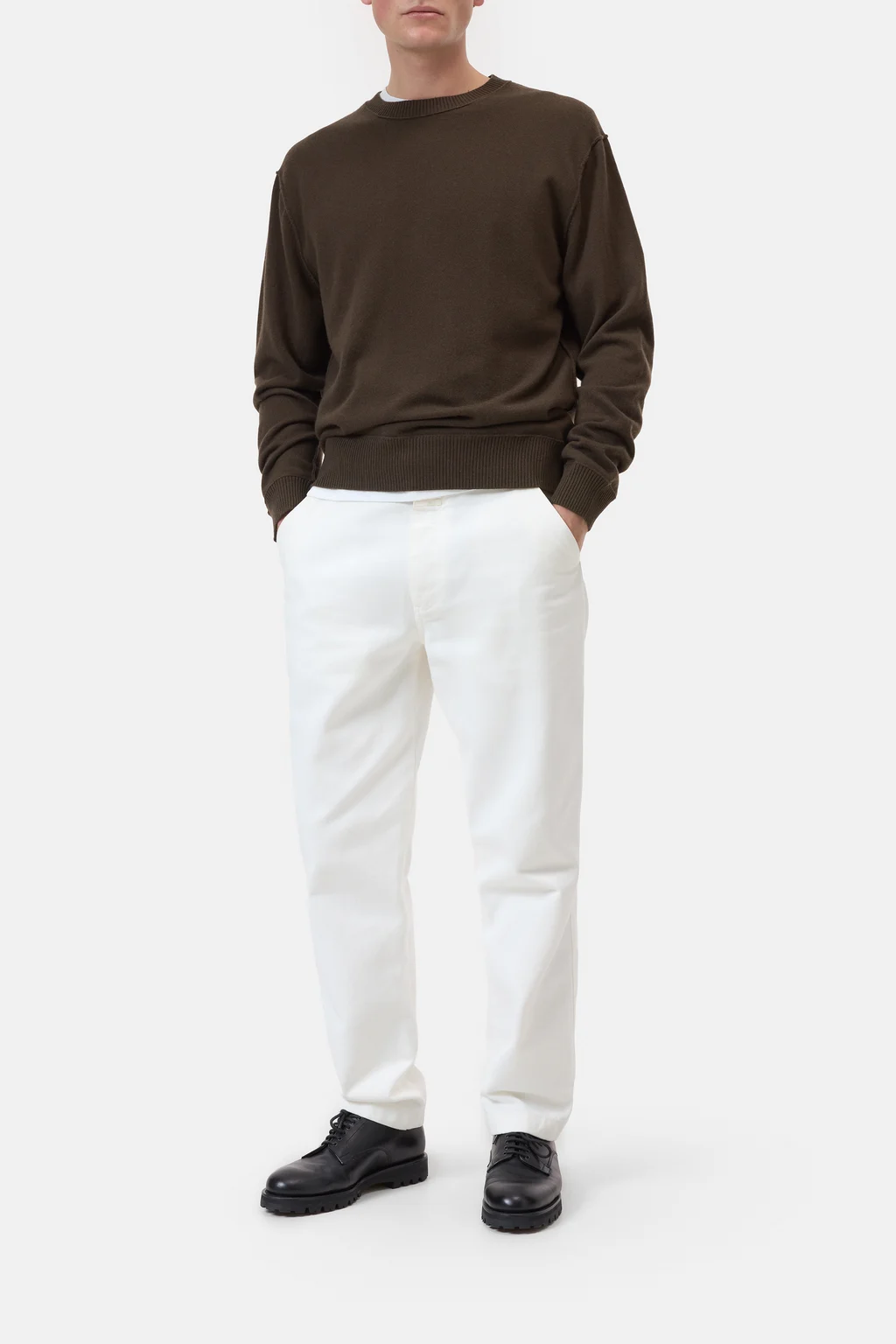 Crewneck aus reinem Cashmere