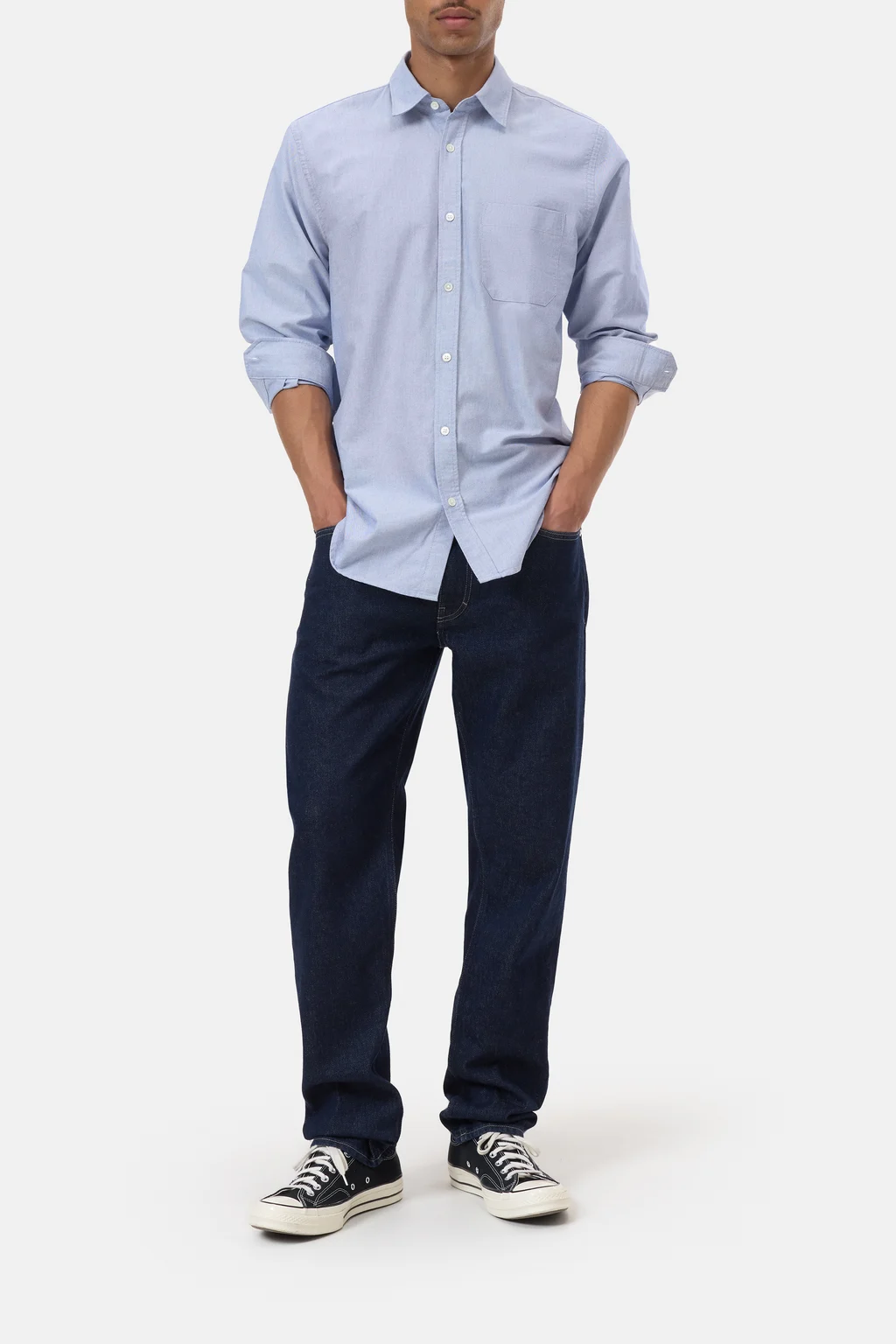 Oxford-Hemd aus Bio-Baumwolle