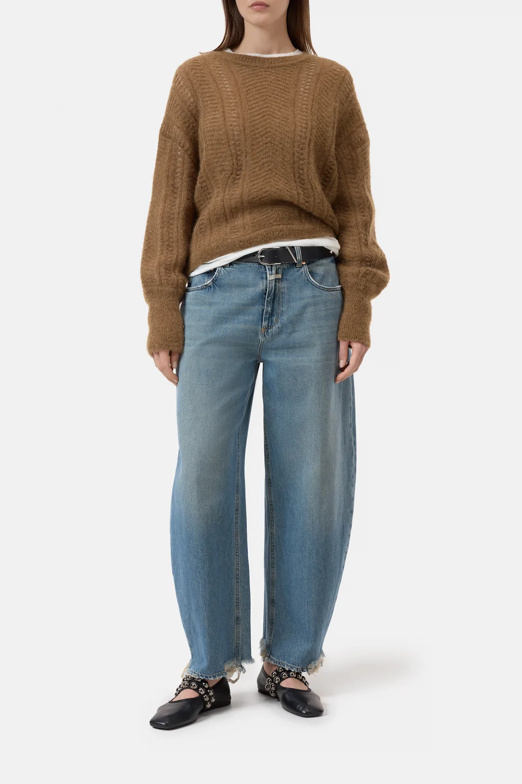 Pullover aus Mohair-Mix