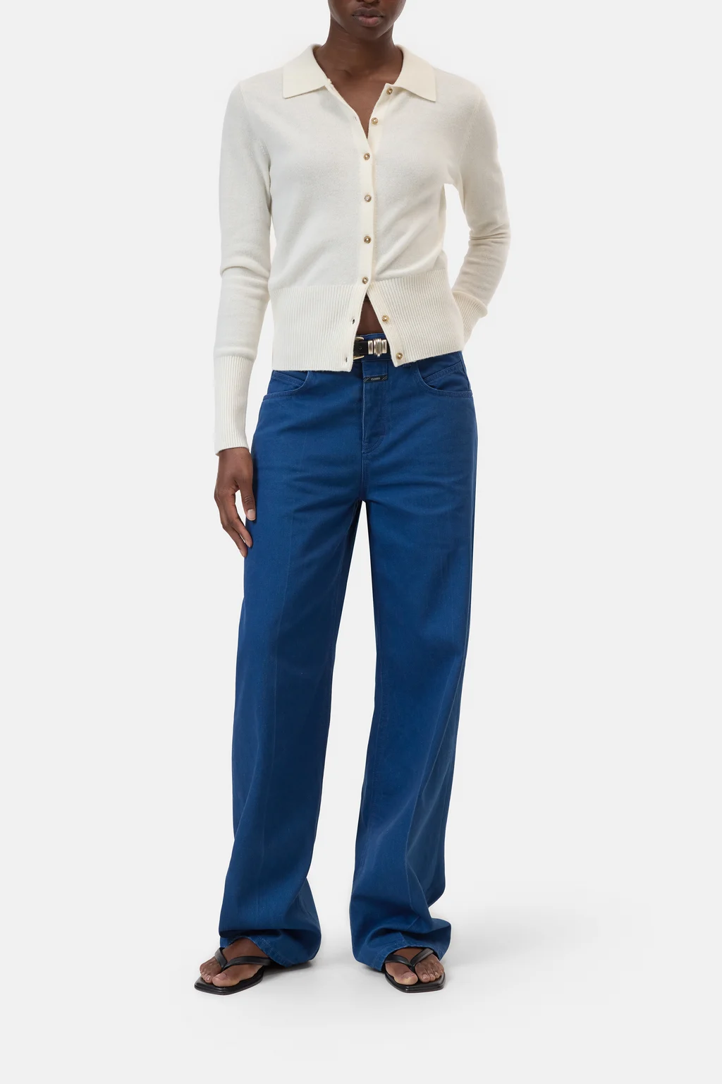 Kaschmir-Cardigan mit Kragen