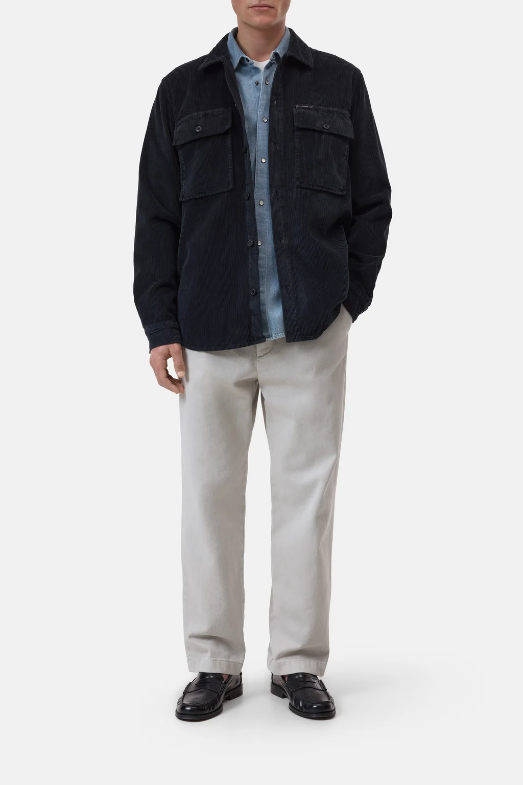 Utility-Hemd aus Breitcord