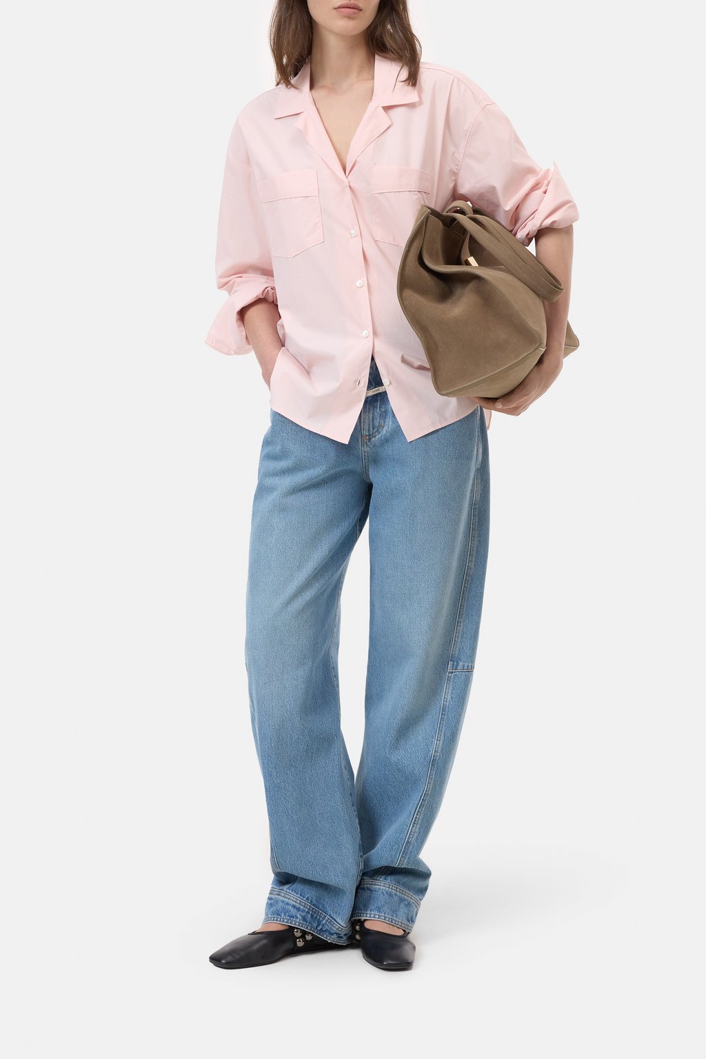 Pyjama-Bluse aus Bio-Baumwolle