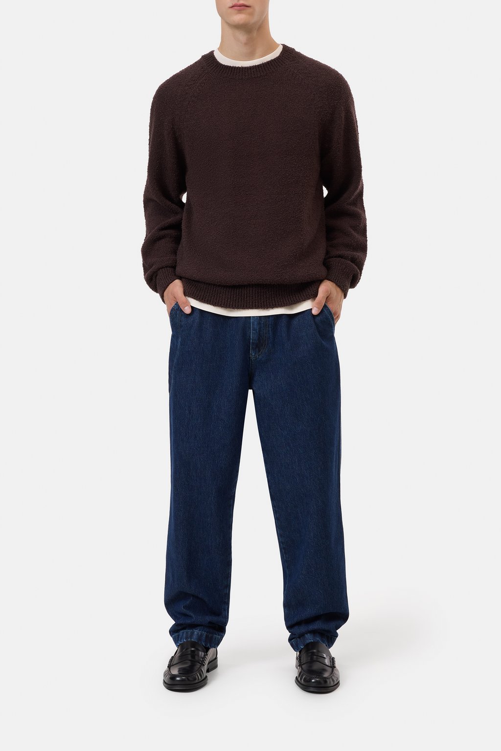 Crewneck aus Baumwoll-Mix