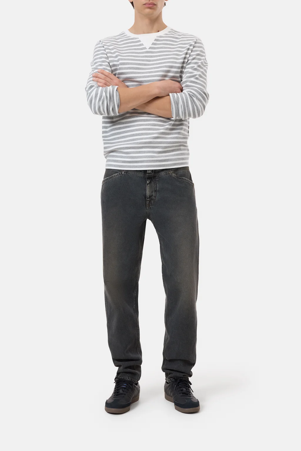 Gestreiftes Longsleeve