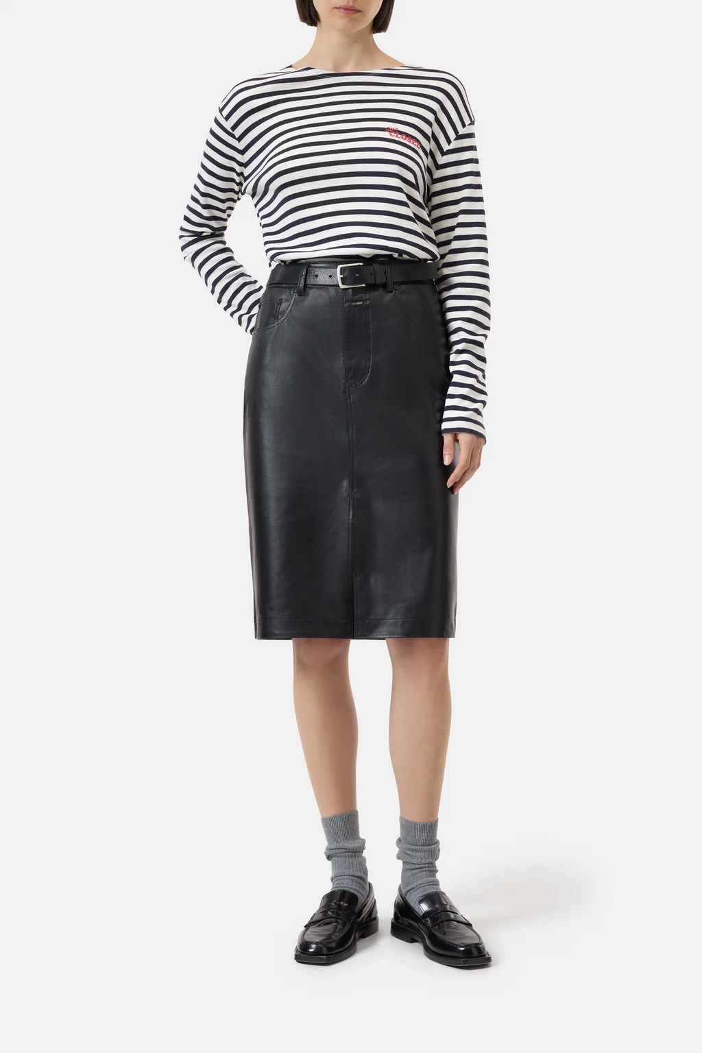 Longsleeve aus Baumwoll-Mix