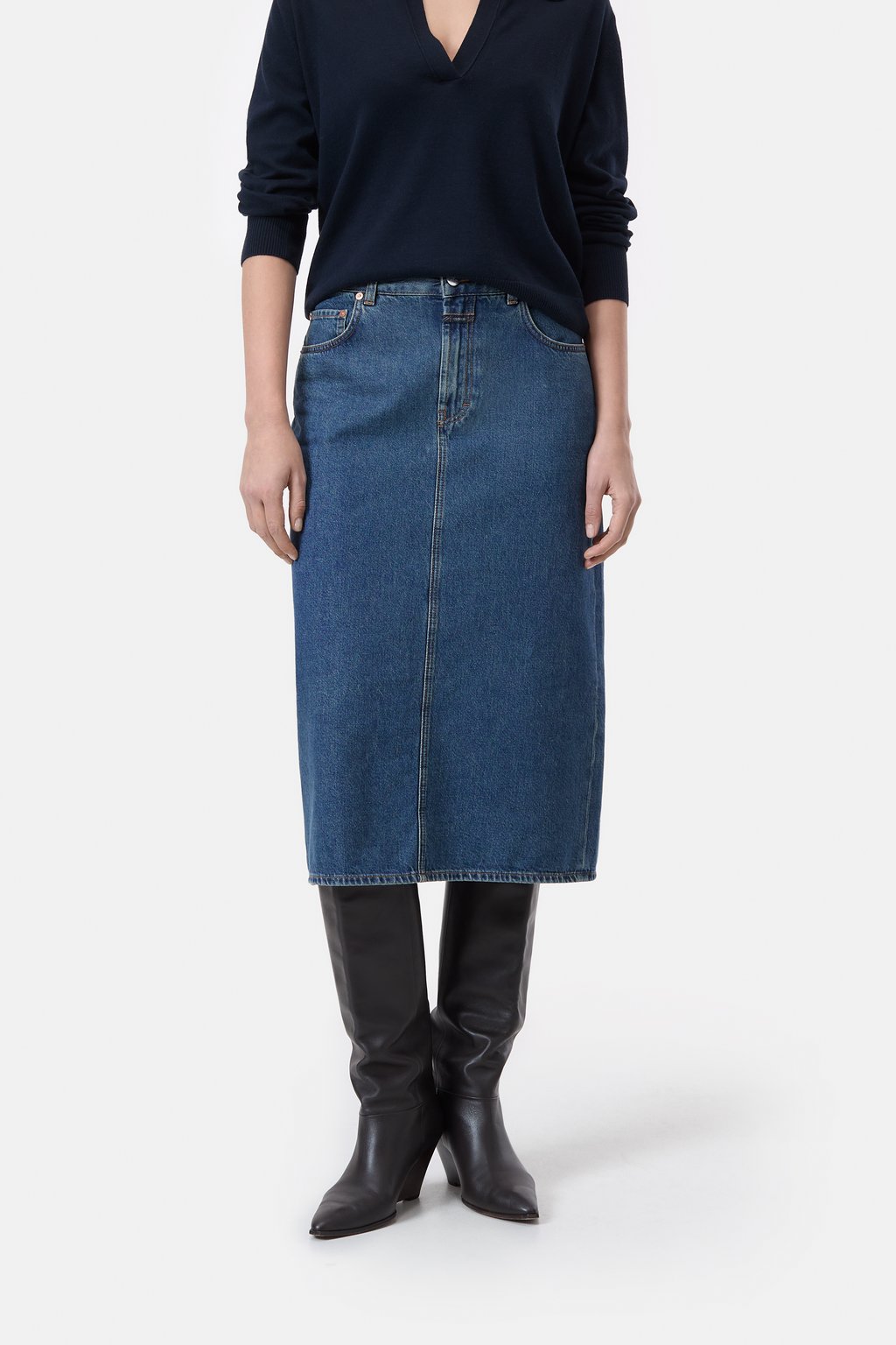 Denim skirt