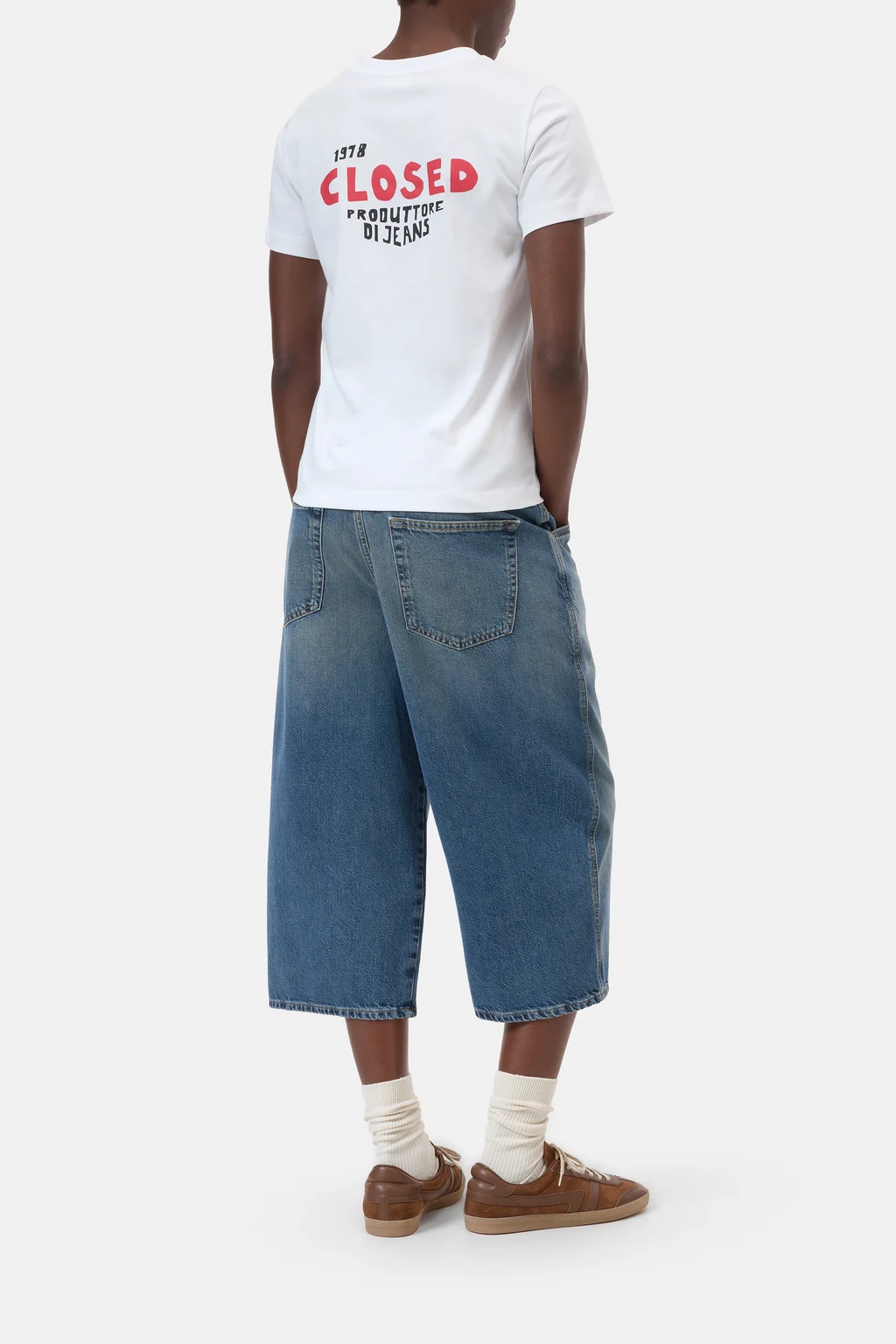 T-Shirt aus Bio-Baumwolle mit Print