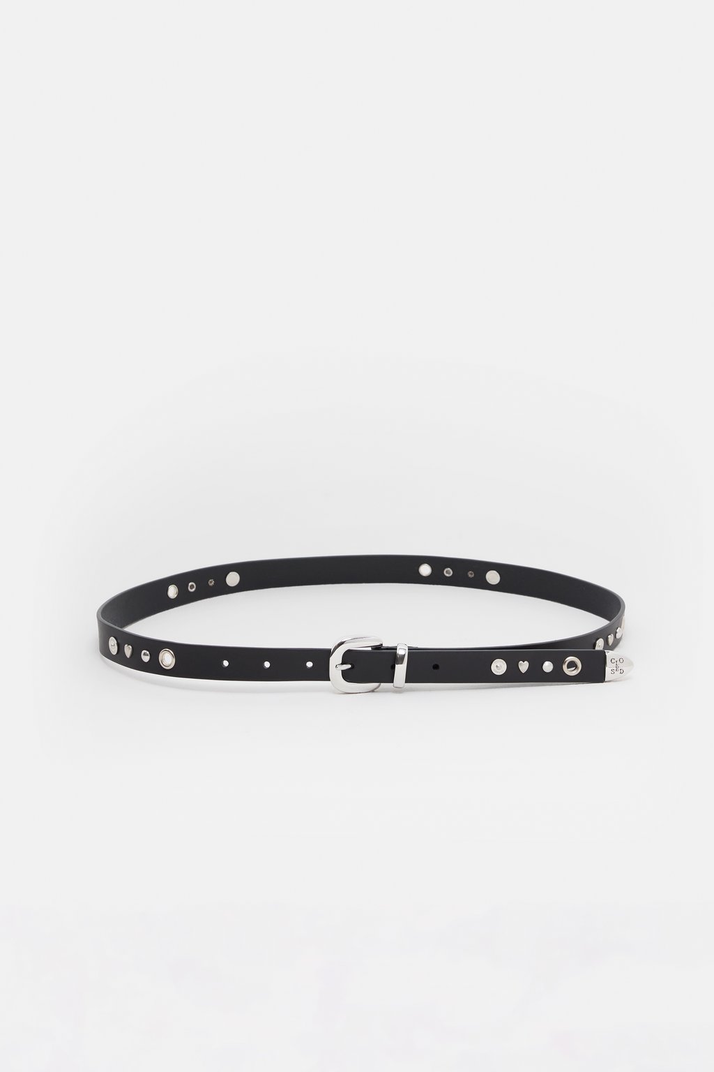 Lederg&uuml;rtel mit Nieten