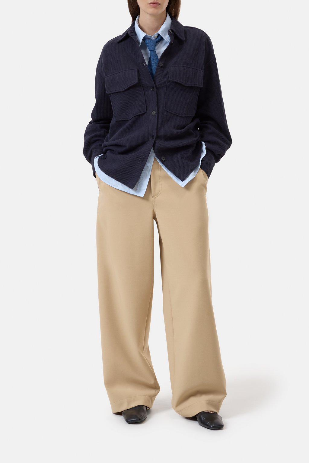 Overshirt aus Baumwolle