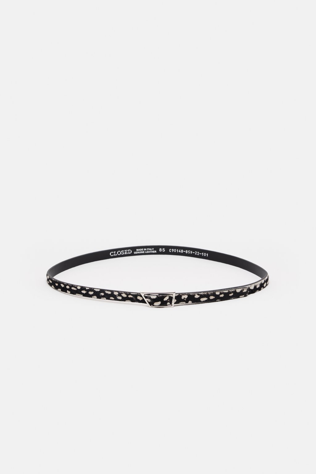 G&uuml;rtel aus Fellleder