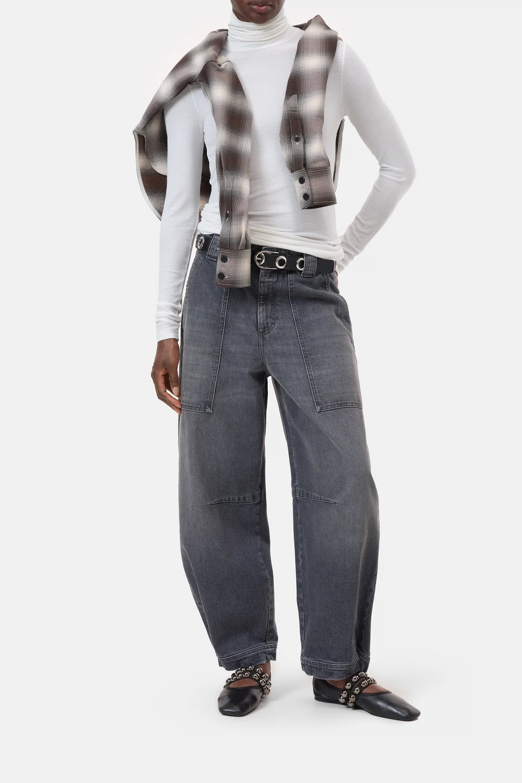 Longsleeve aus Modal-Kaschmir-Mix