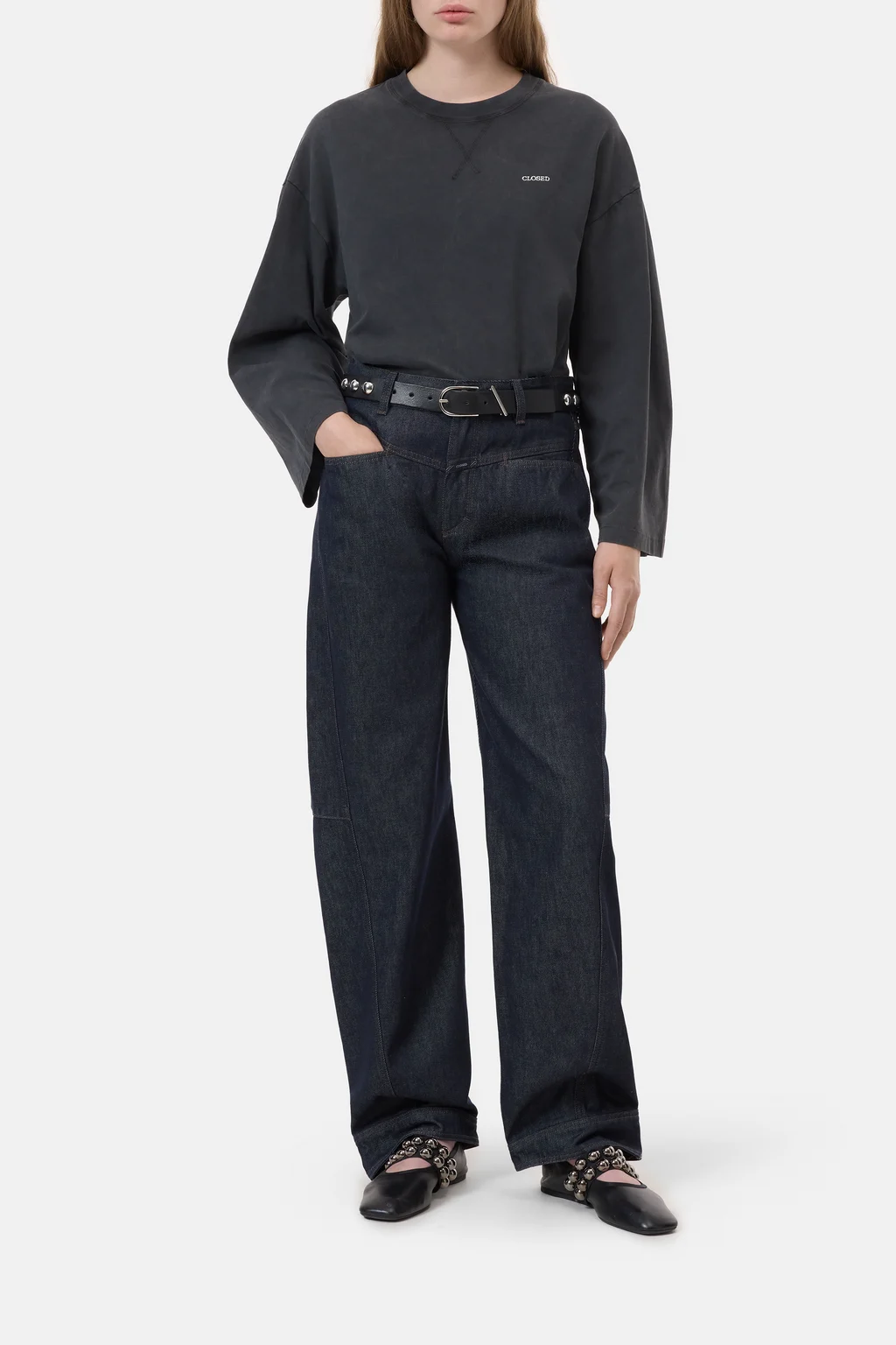 Langarm-Shirt aus Bio-Baumwolle