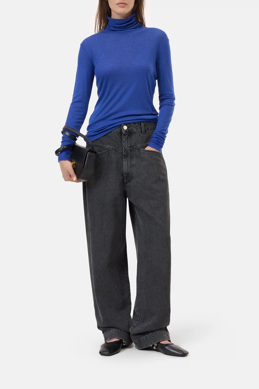 Longsleeve mit Rollkragen