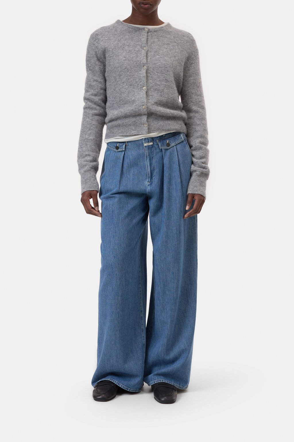 Cardigan aus Alpaka-Woll-Mix-Garn