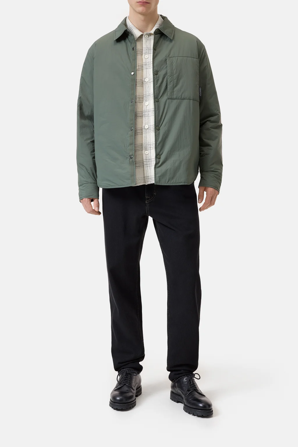 Wattiertes Overshirt