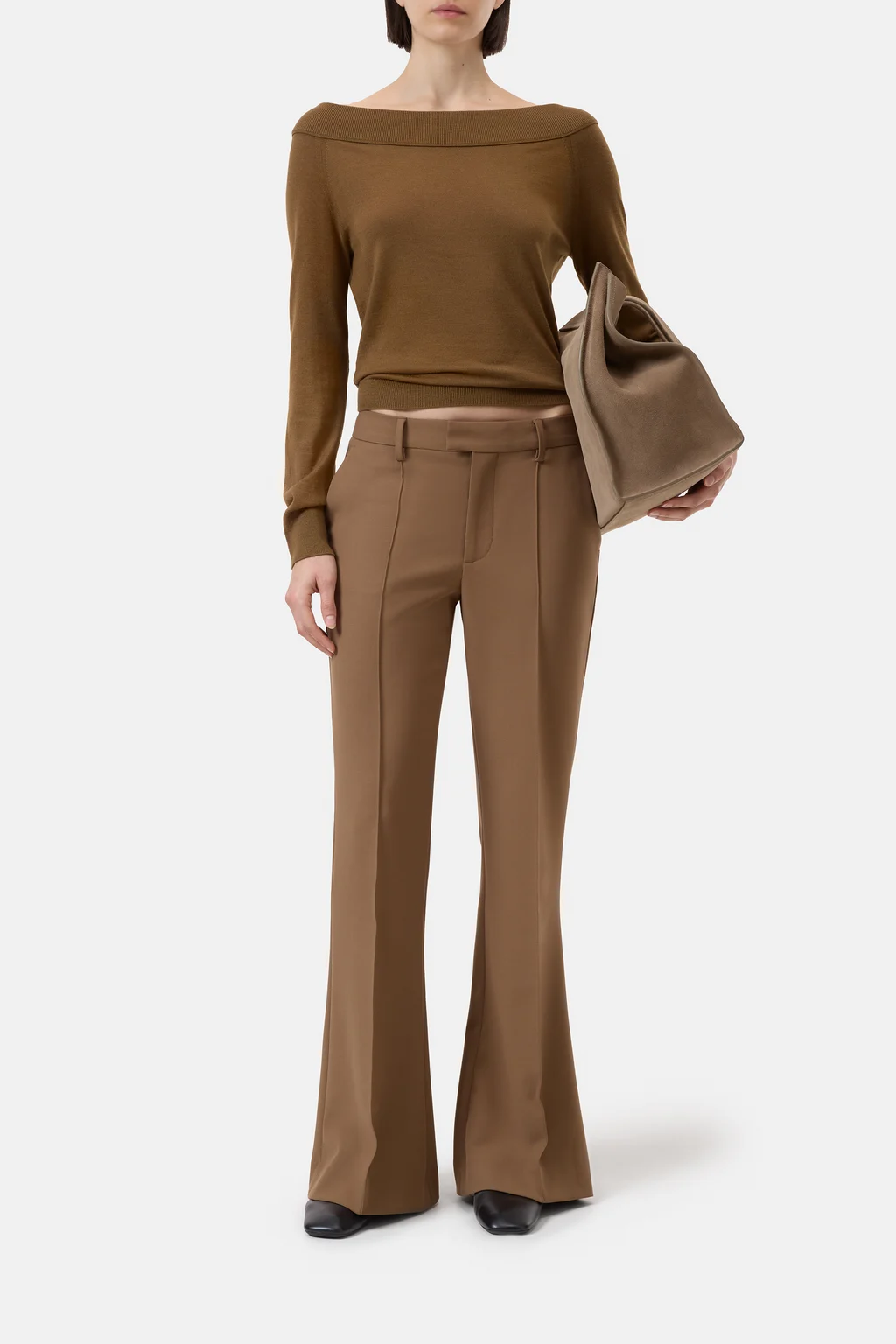 Pullover aus Woll-Seiden-Mix