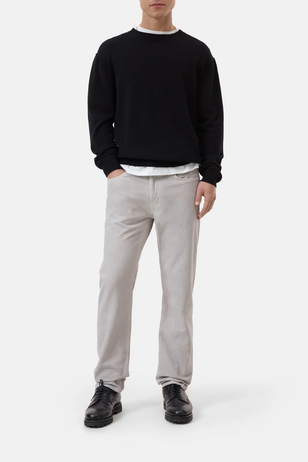 Crewneck aus reinem Cashmere