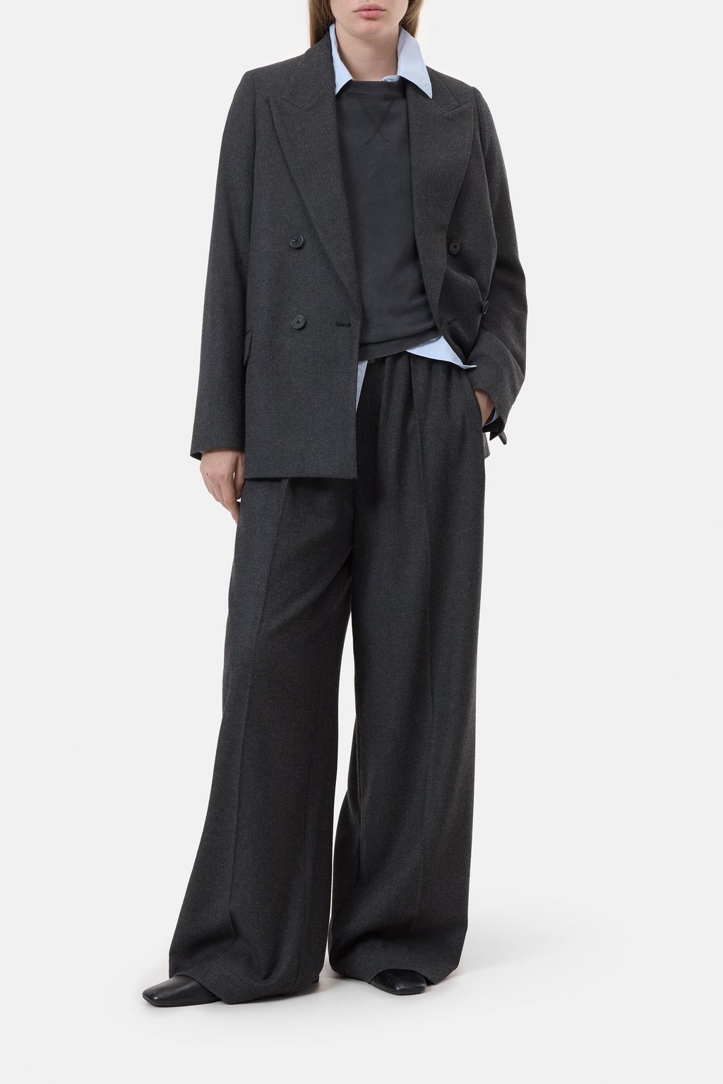 Blazer aus italienischem Flanell