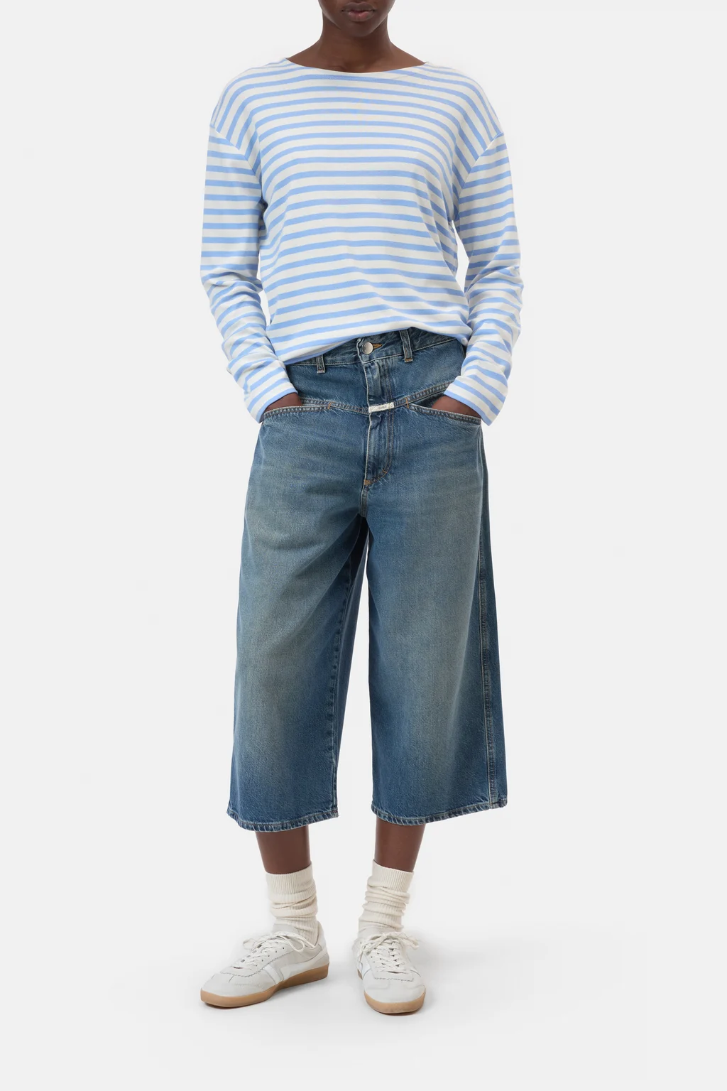 Longsleeve aus Baumwoll-Mix