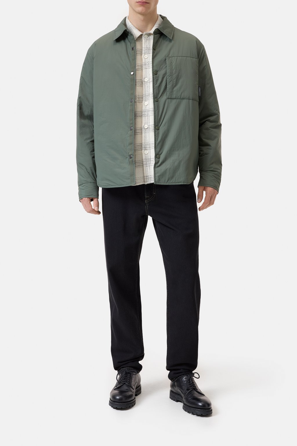 Wattiertes Overshirt