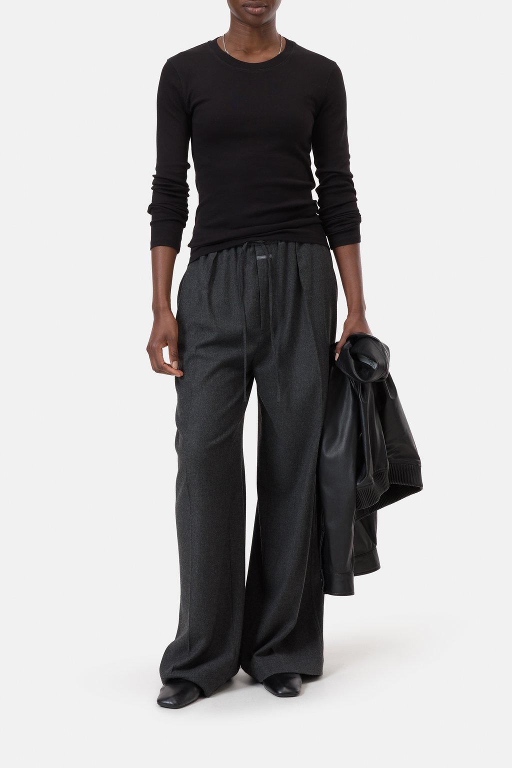 Langarmshirt aus Baumwoll-Mix