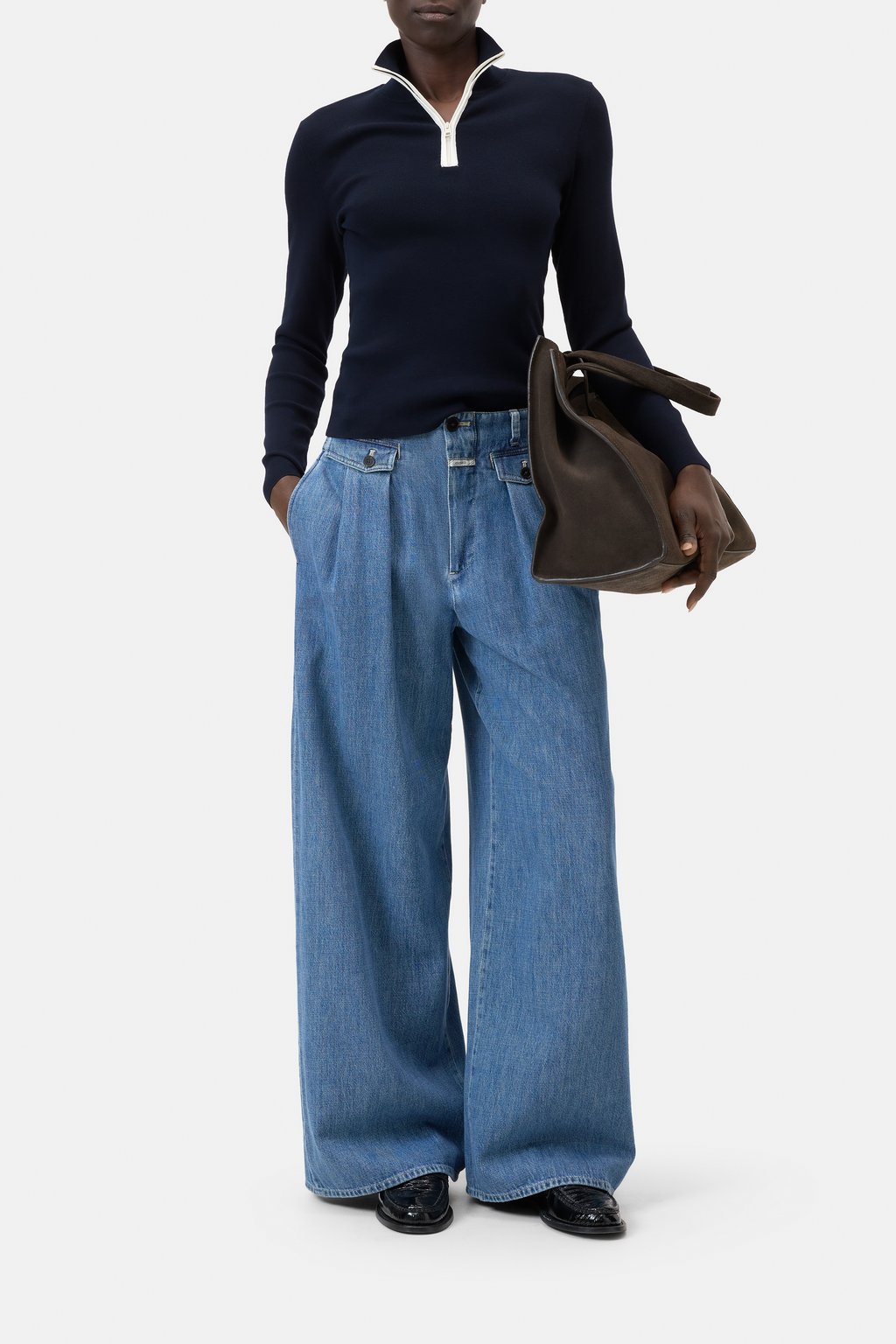 Pullover mit Rei&szlig;verschluss