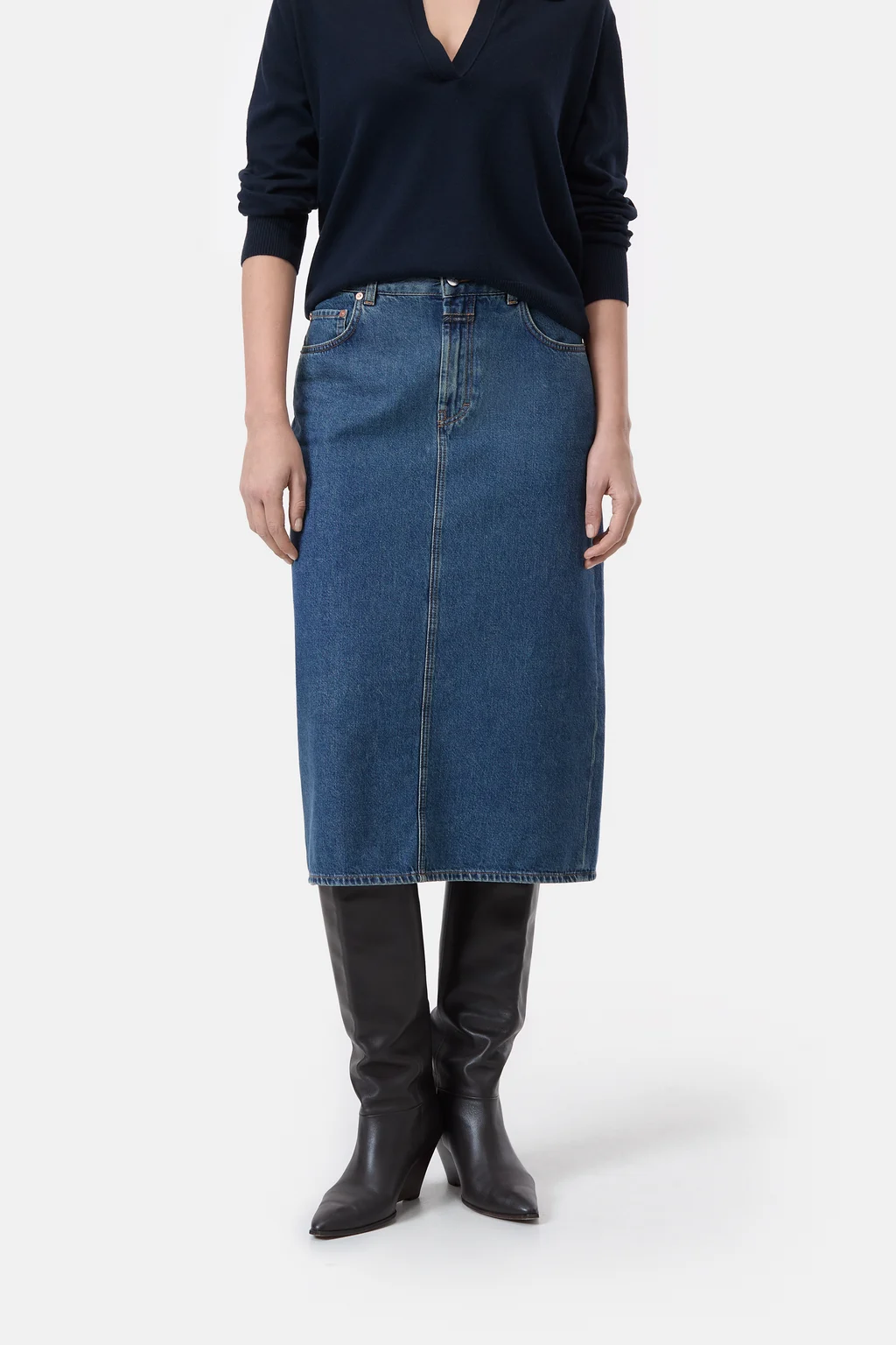 Denim skirt