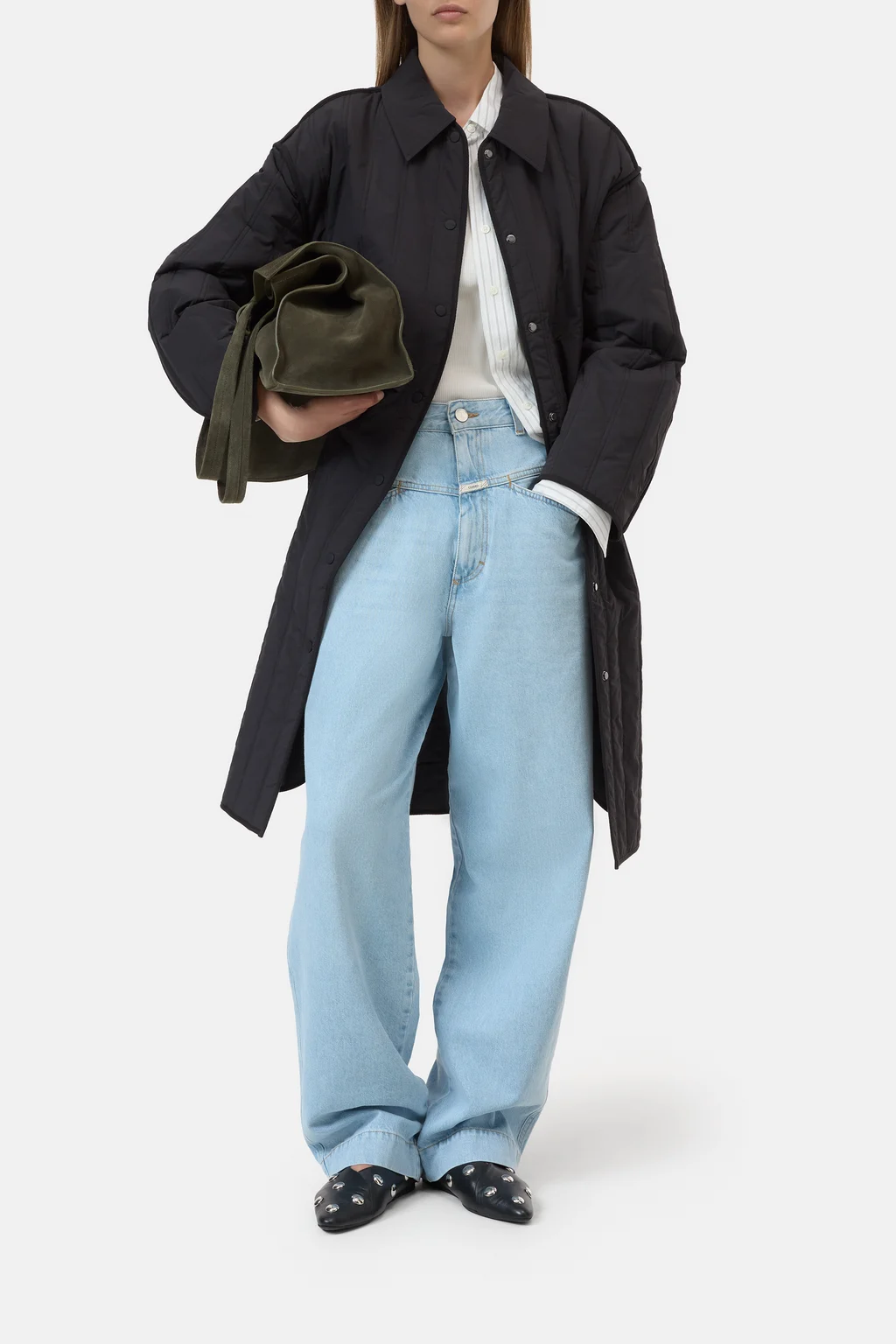 Gesteppter Mantel aus Nylon