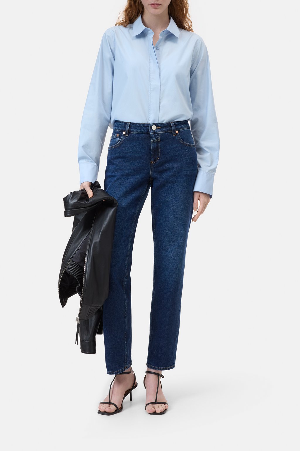 Klassische Bluse aus Bio-Baumwolle