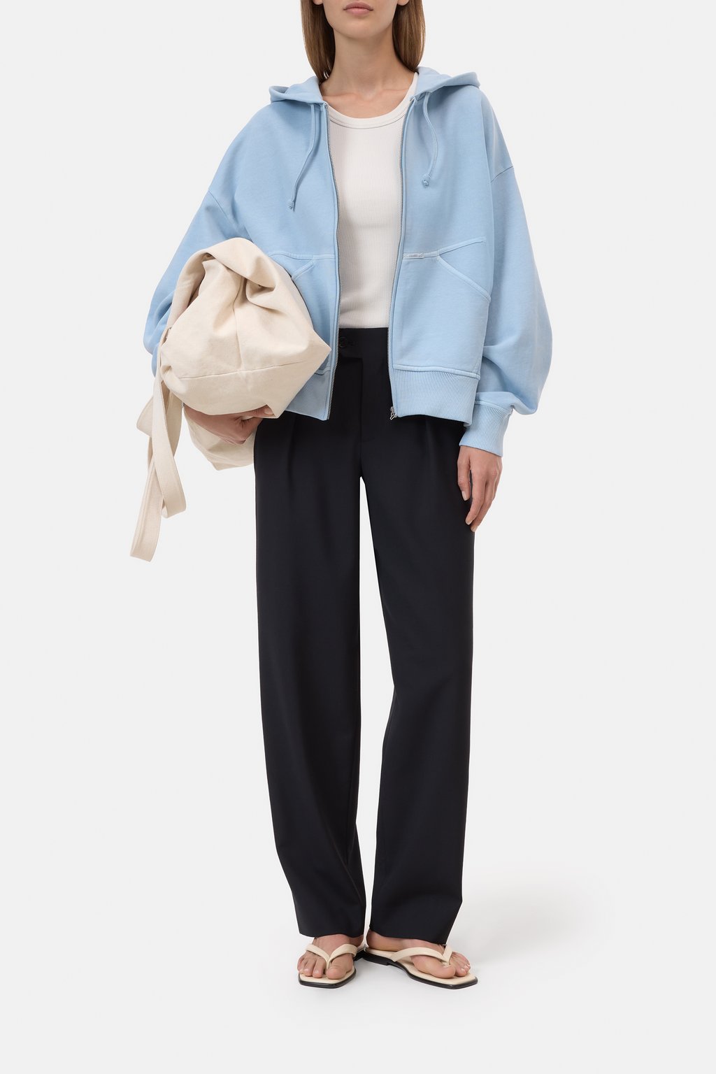 Felpa Jacke aus Bio-Baumwolle