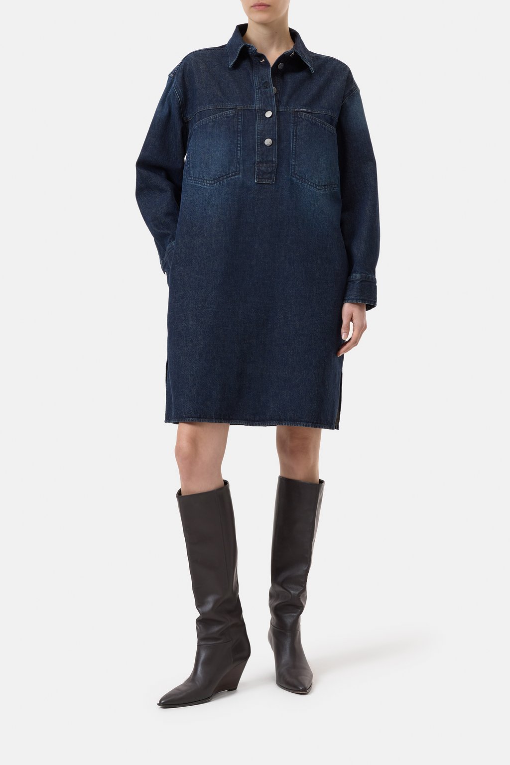 Kleid aus Denim