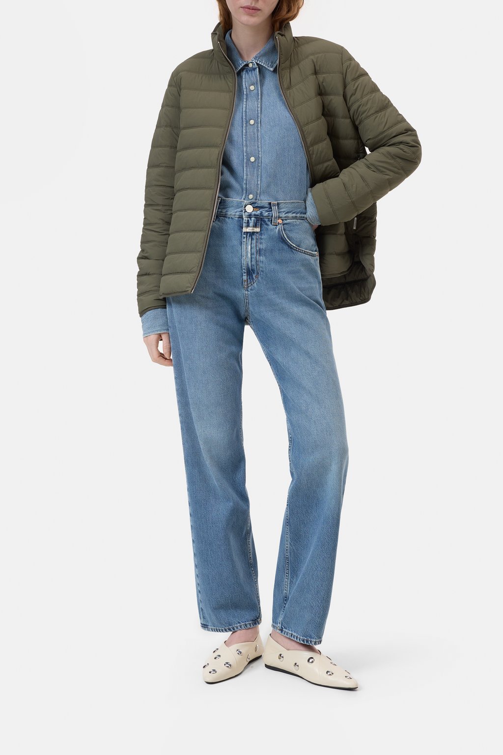 Steppjacke aus Nylon