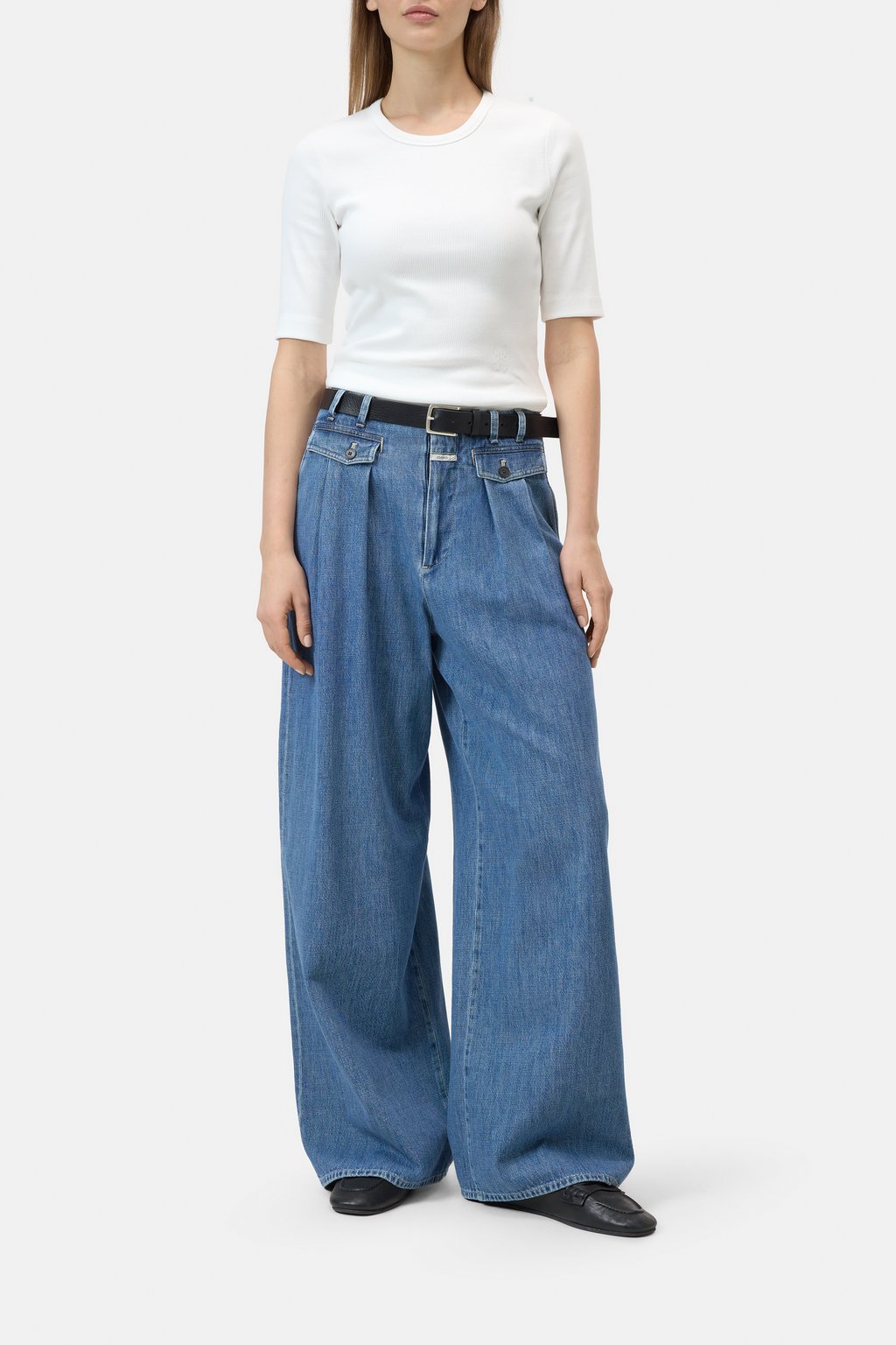 T-Shirt aus Baumwoll-Mix