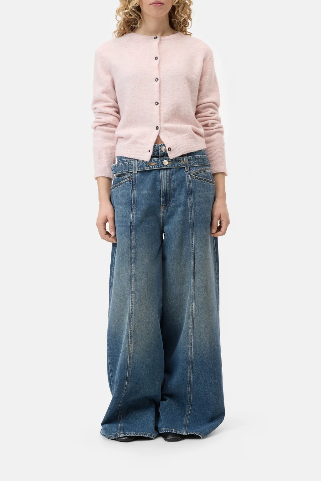 Cardigan aus Alpaka-Woll-Mix-Garn