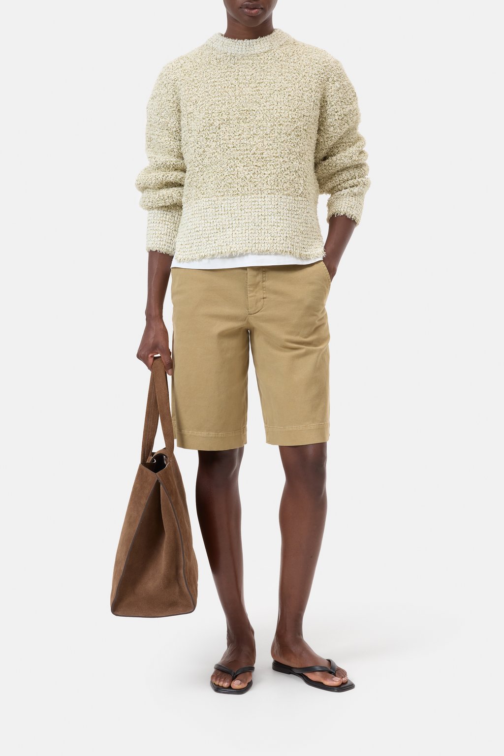 Pullover aus Baumwoll-Mix