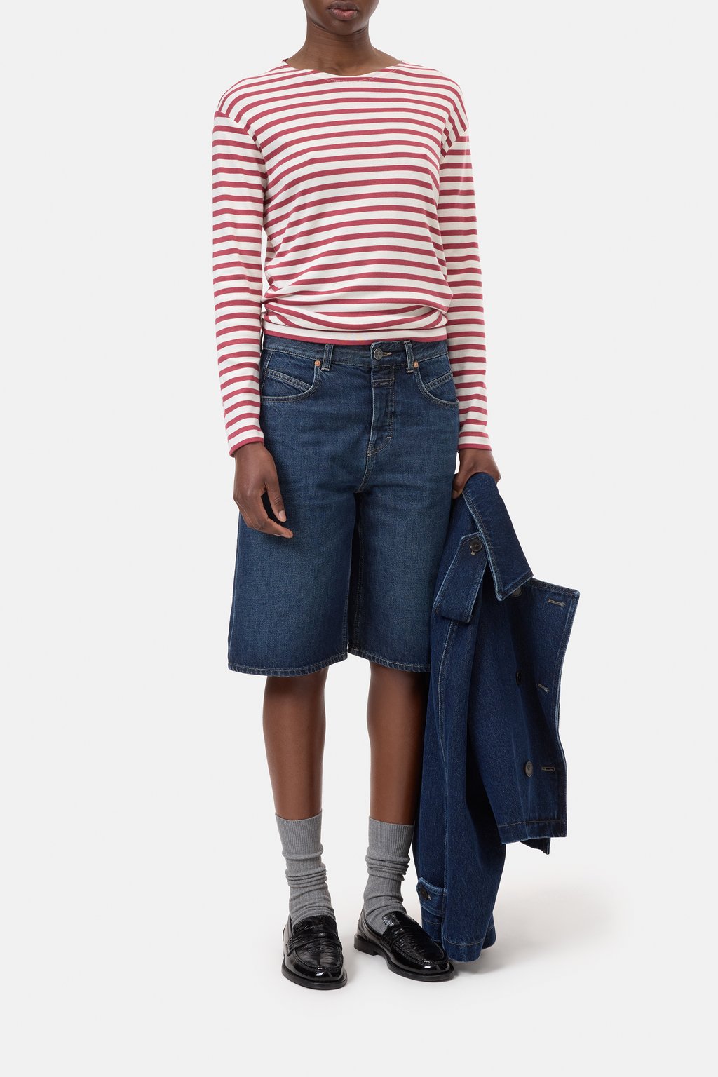 Longsleeve aus Baumwoll-Mix