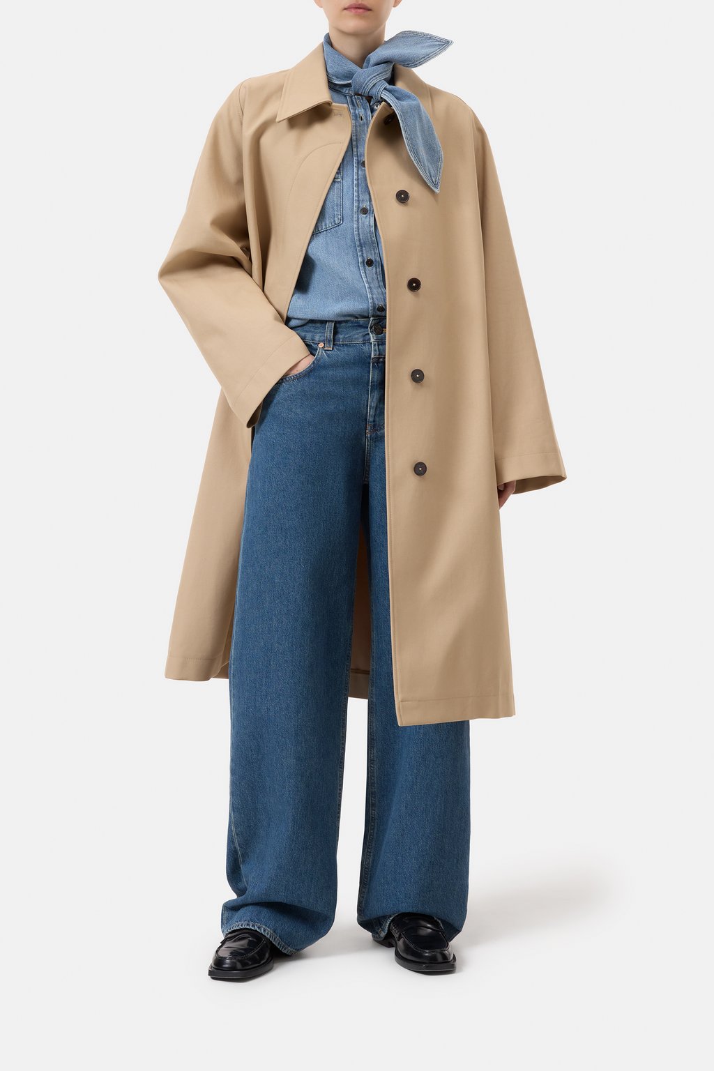 Mantel aus Baumwolle