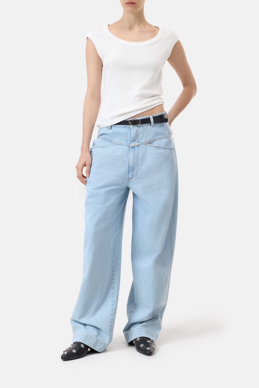 T-Shirt aus Baumwoll-Mix