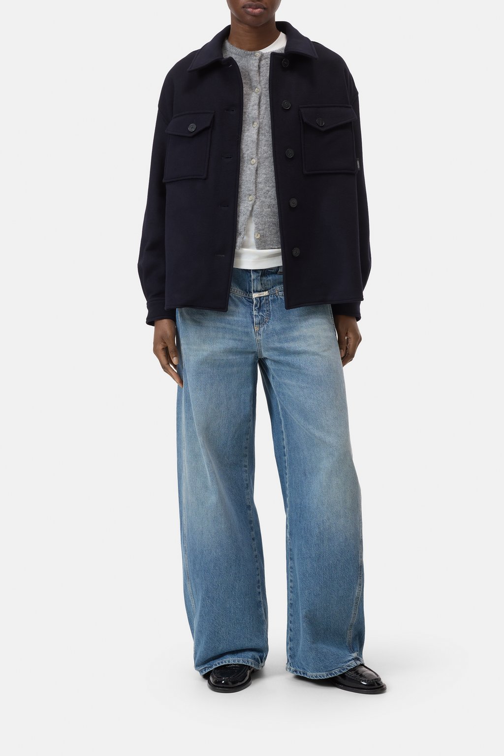 Jacke aus Schurwoll-Mix