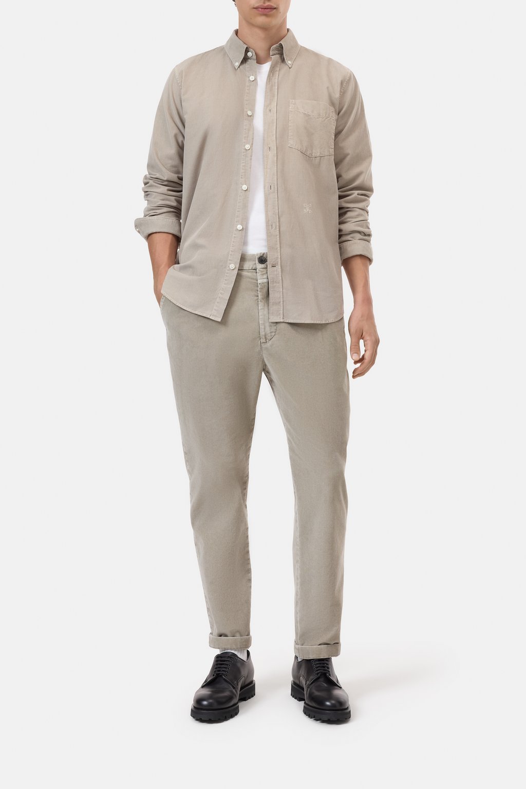 Button-down-Hemd aus Cord