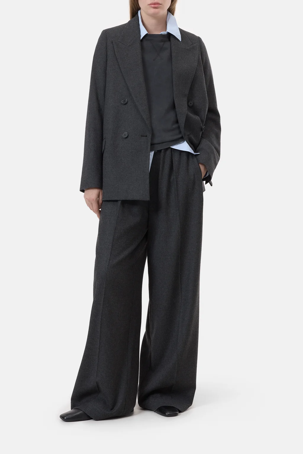 Blazer aus italienischem Flanell