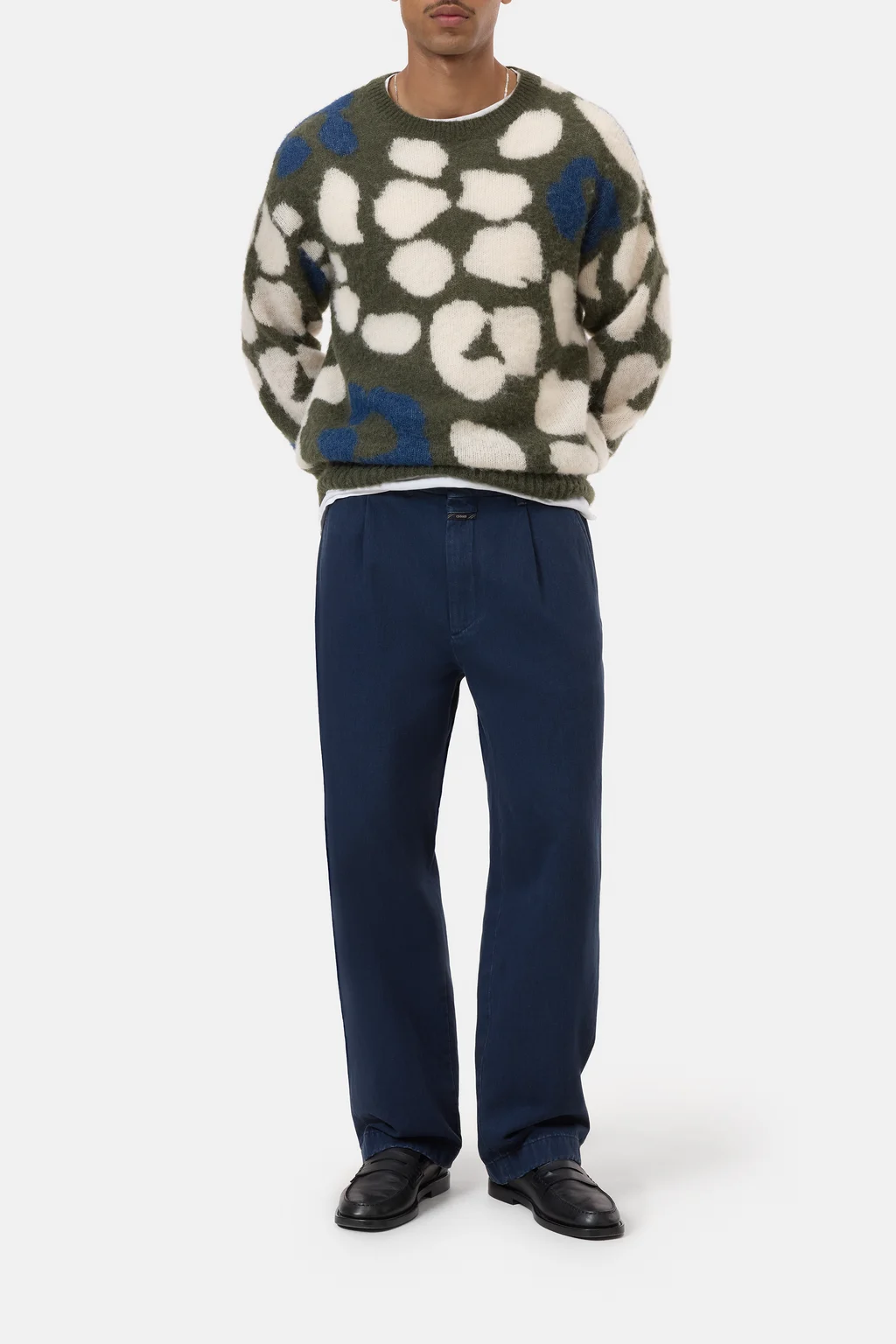 Intarsia Strickpullover