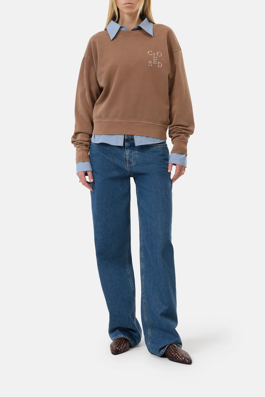 Sweatshirt aus Bio-Baumwolle