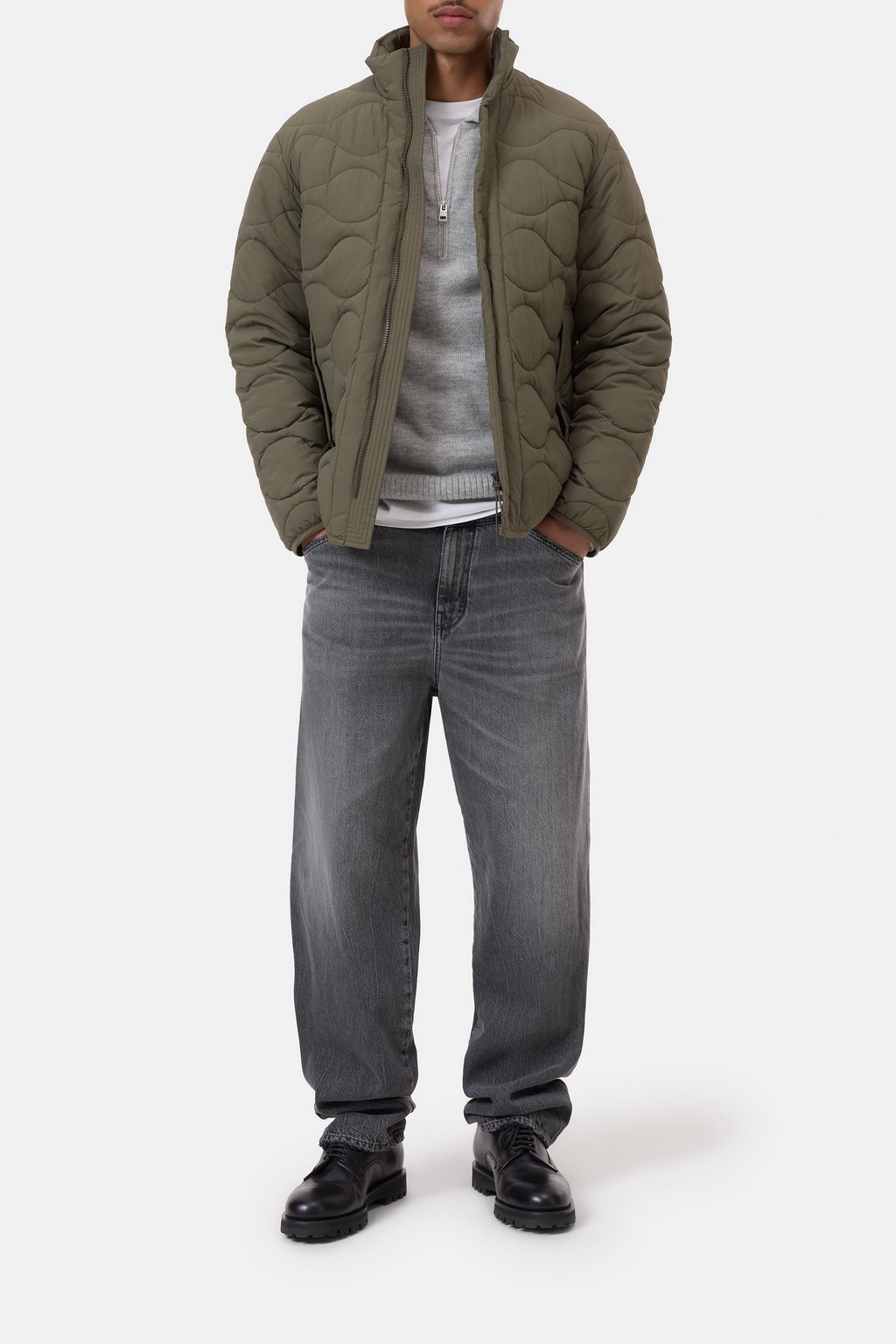 Wattierte Jacke aus Nylon