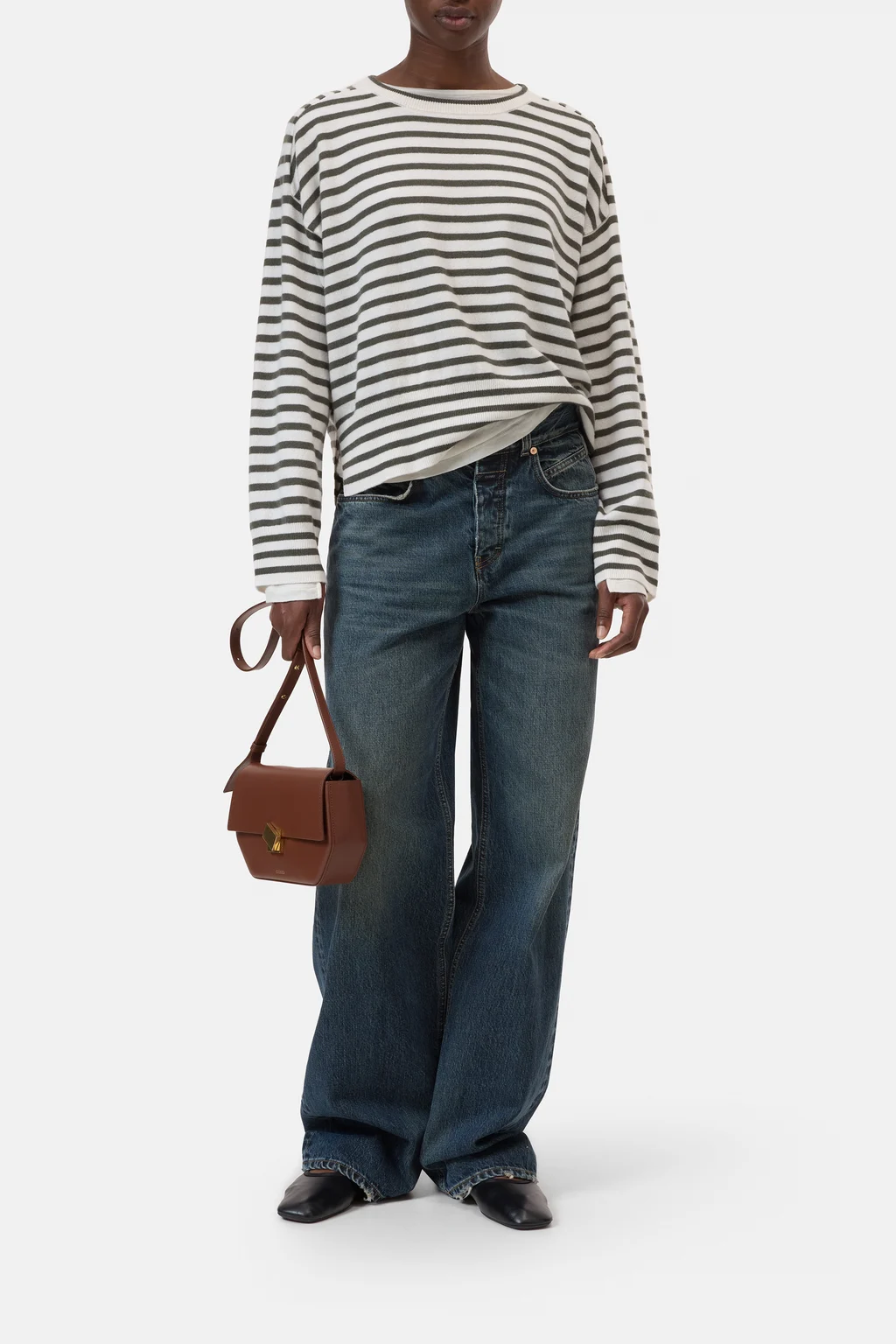 Rundhalspullover aus Kaschmir