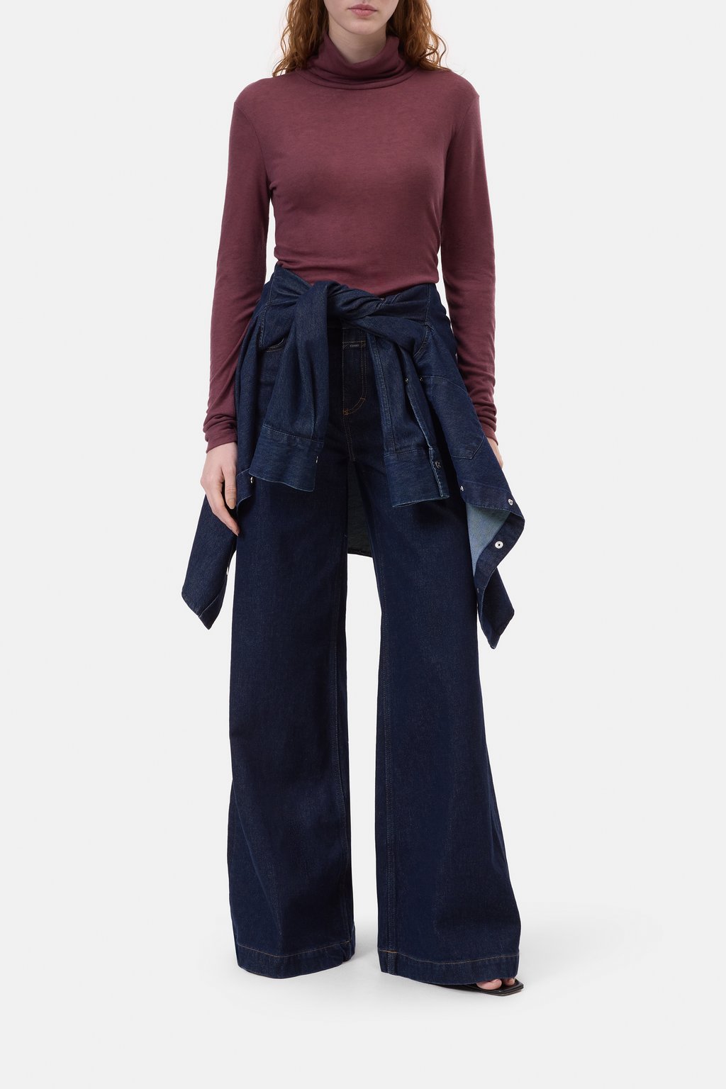 Longsleeve mit Rollkragen