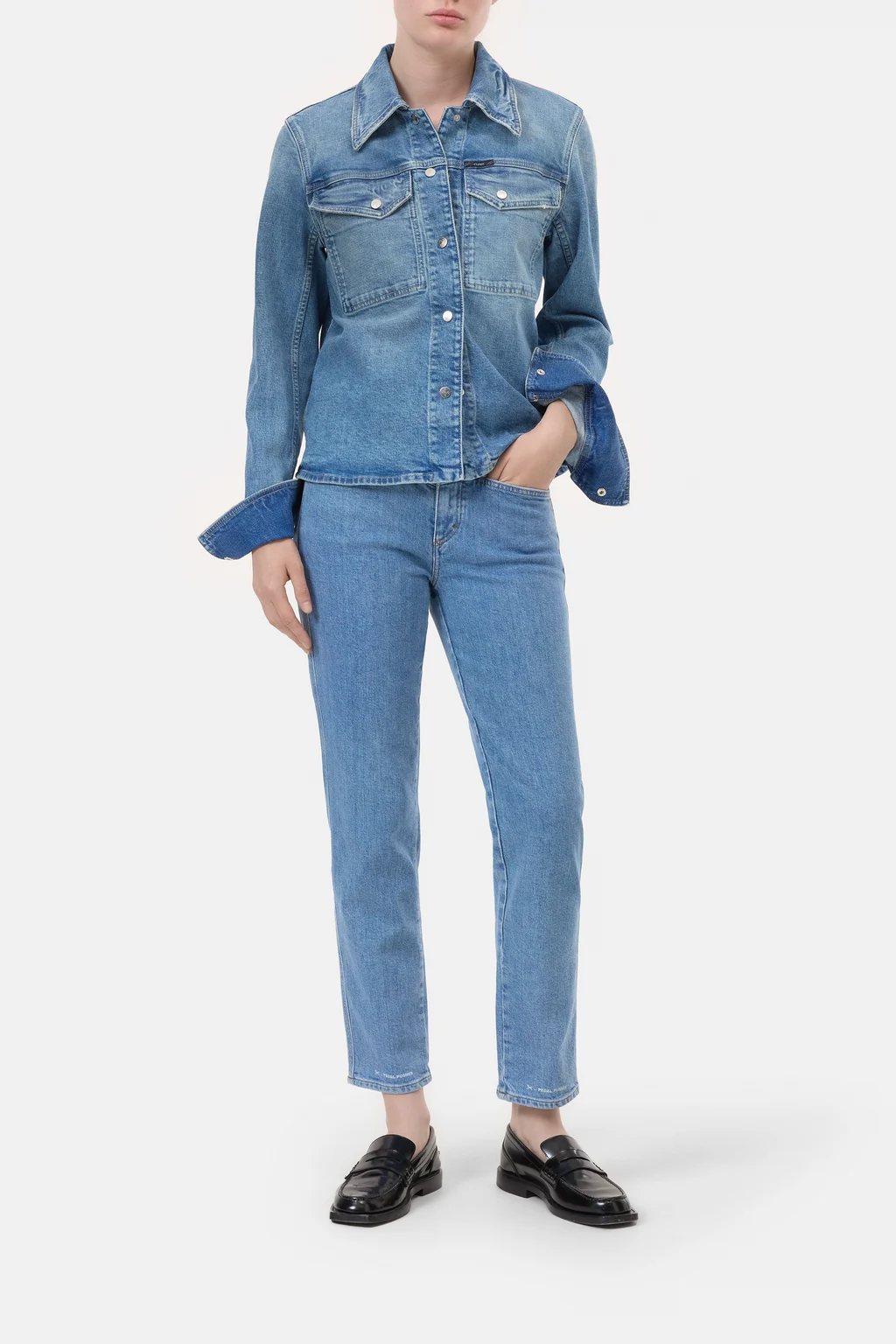 Relaxed Jeans - Pedal Pusher